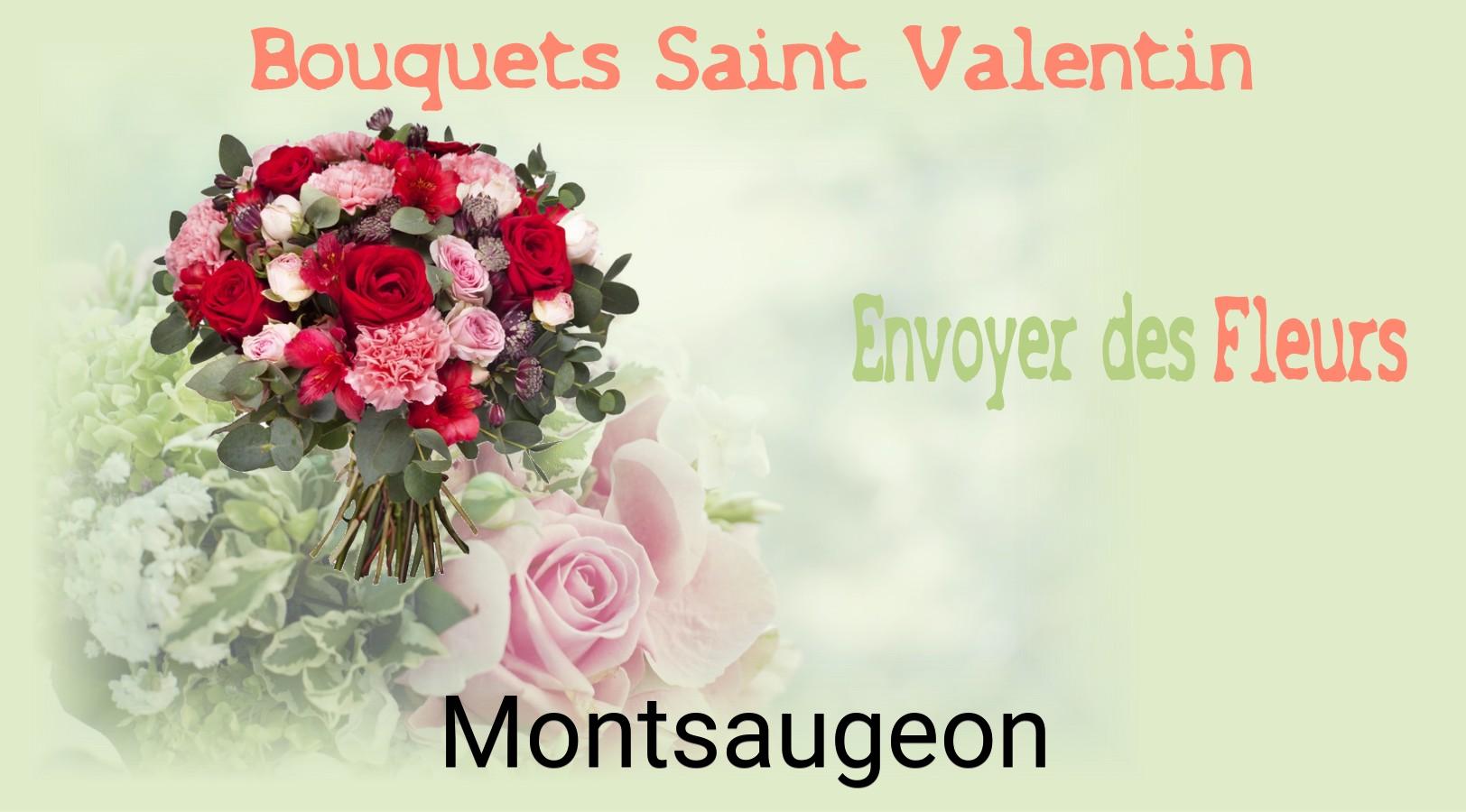 Roses de Saint-Valentin livrées à Montsaugeon